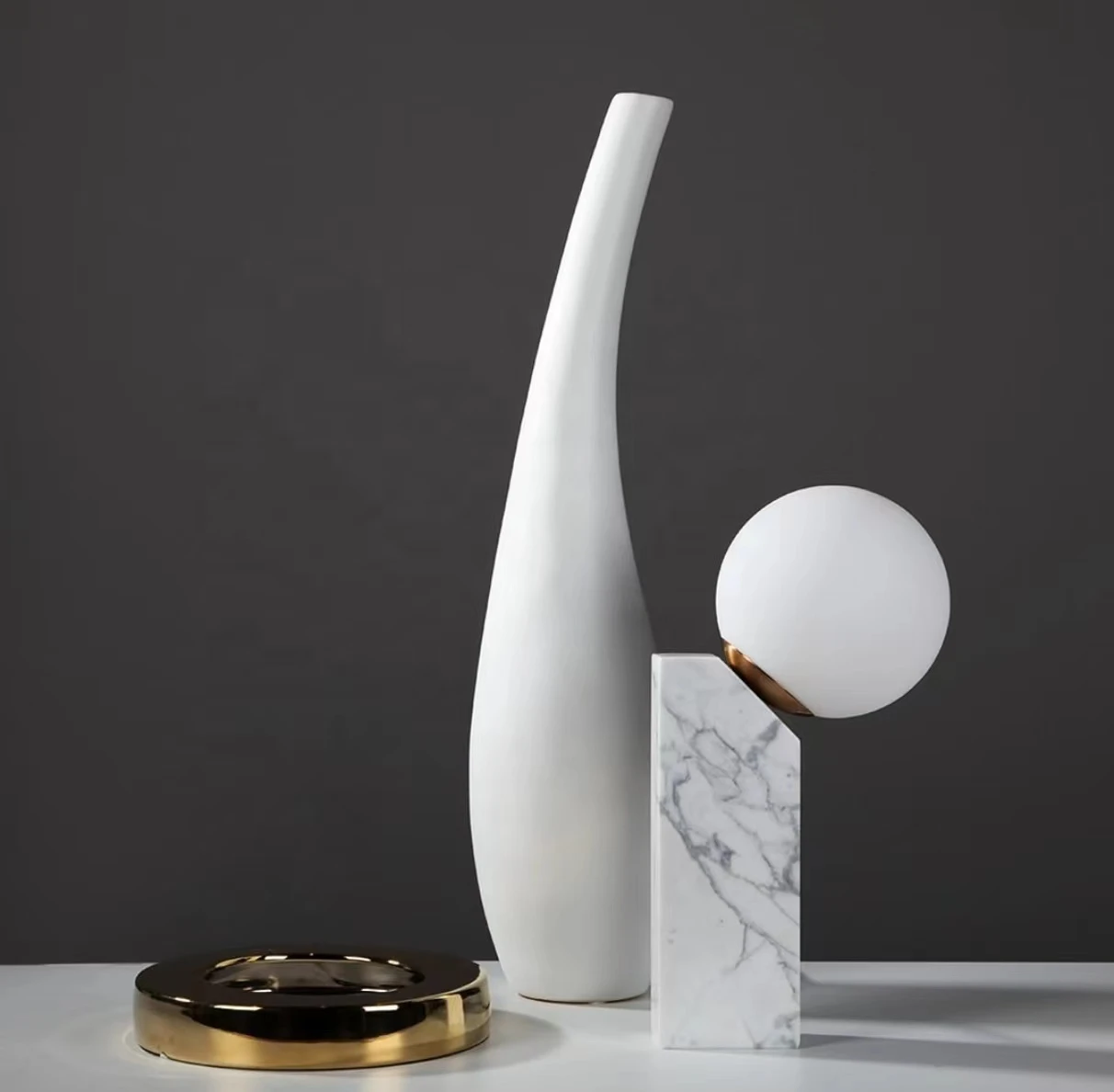 calacatta marble lamp calacatta marble lamp
